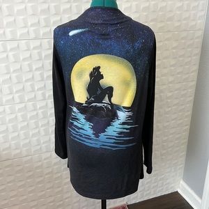 Disney Little Mermaid open front cardigan